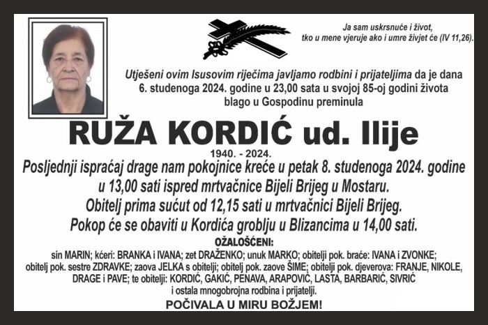 Ruža  Kordić