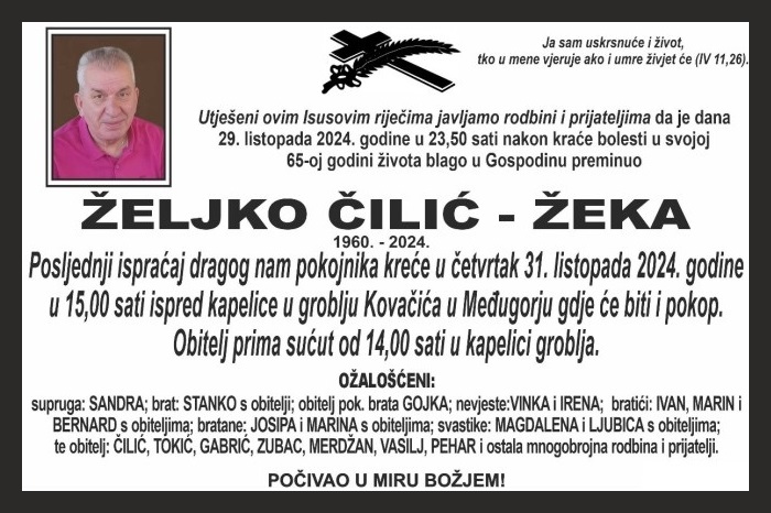Željko Čilić –  Žeka