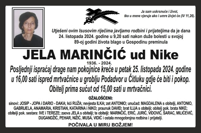 Jela  Marinčić