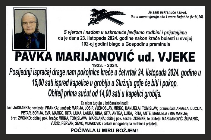Pavka  Marijanović