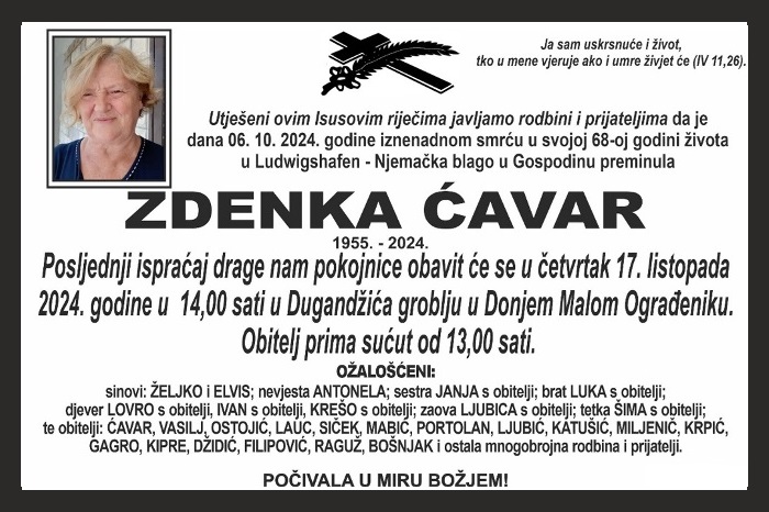 Zdenka  Ćavar