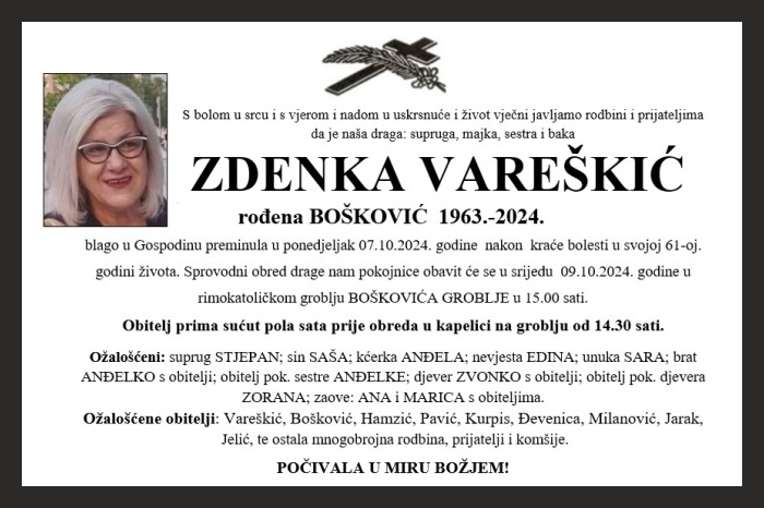 Zdenka  Vareškić