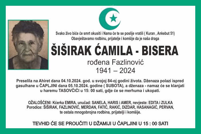 Šiširak Ćamila –  Bisera