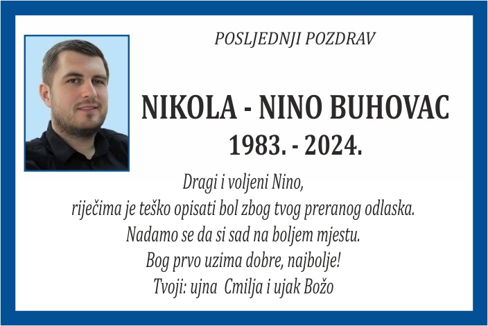 Nikola – Nino  Buhovac