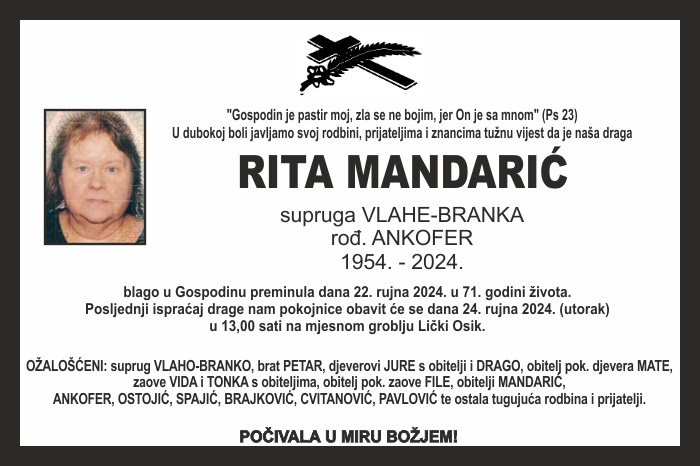 Rita  Mandarić