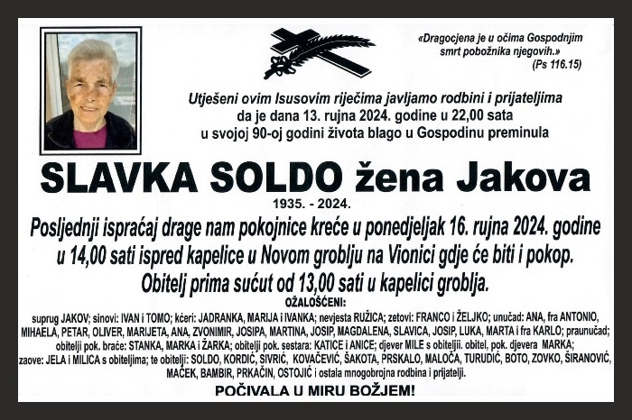 Slavka  Soldo