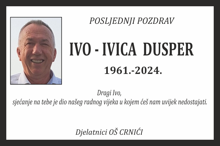 Ivo – Ivica  Dusper