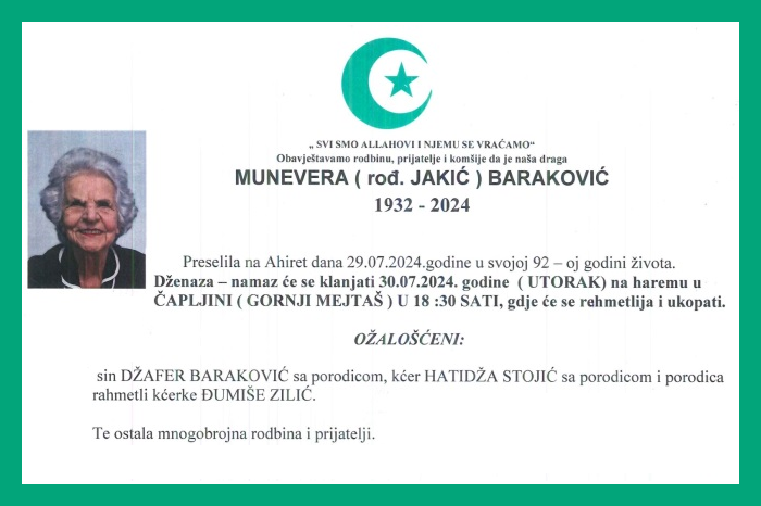 Munevera  Baraković