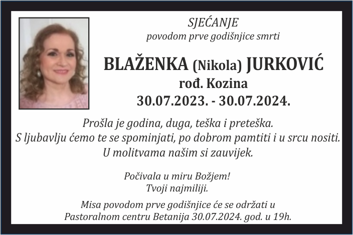 Blaženka  Jurković