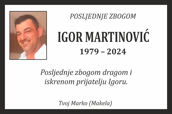 Igor  Martinović