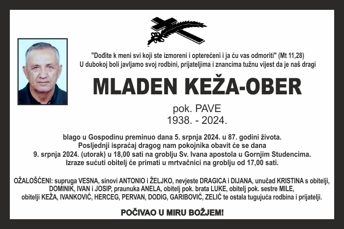 Mladen Keža –  Ober