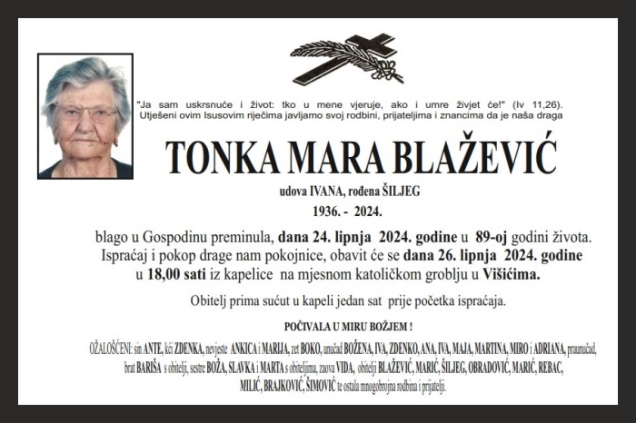 Tonka Mara  Blažević