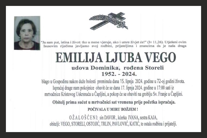Emilija Ljuba  Vego