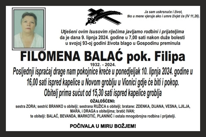 Filomena  Balać