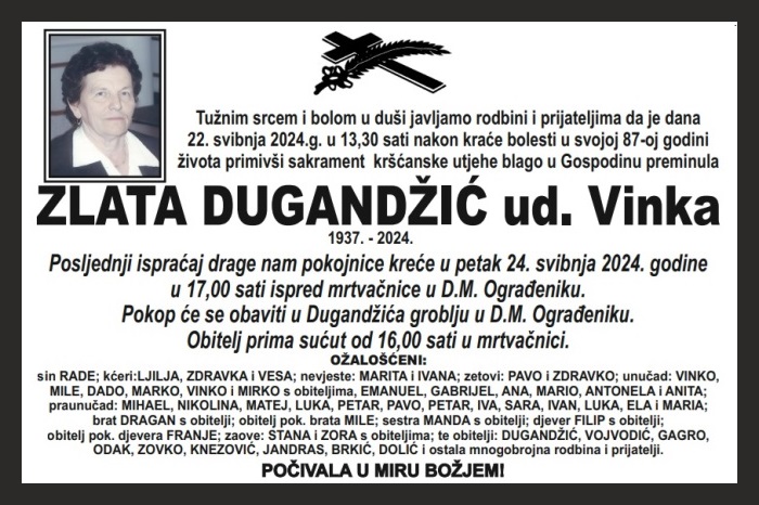 Zlata  Dugandžić