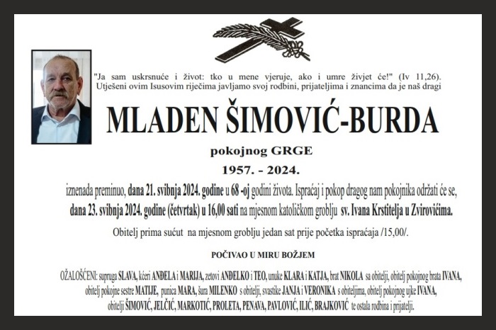 Mladen Šimović –  Burda