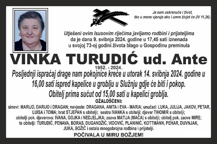 Vinka  Turudić