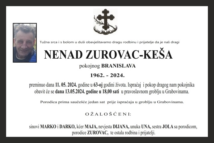 Nenad Zurovac –  Keša