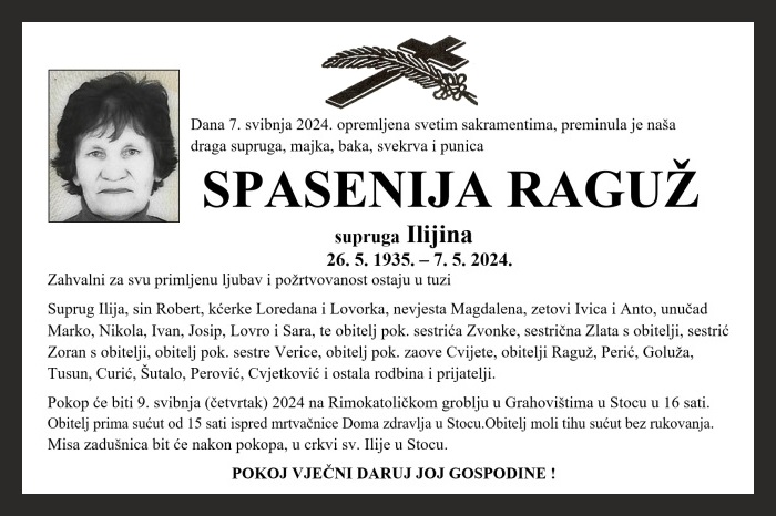 Spasenija  Raguž