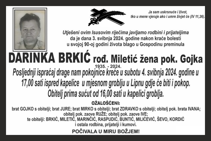 Darinka  Brkić