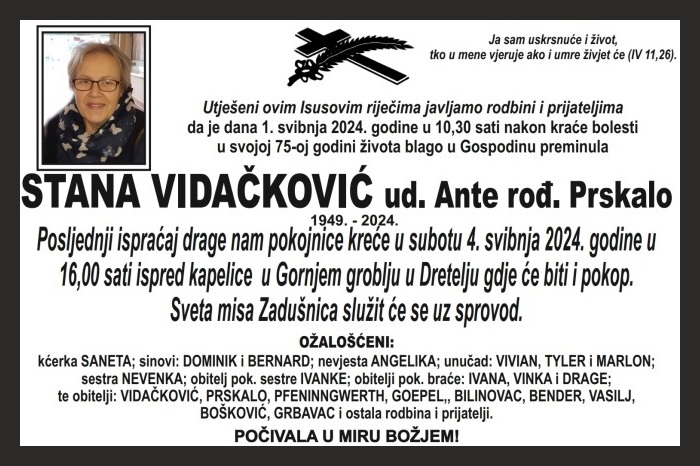 Stana  Vidačković