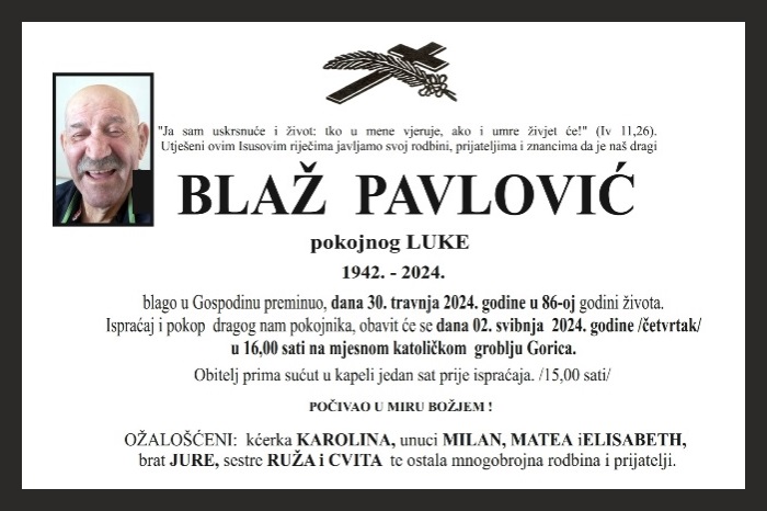 Blaž  Pavlović
