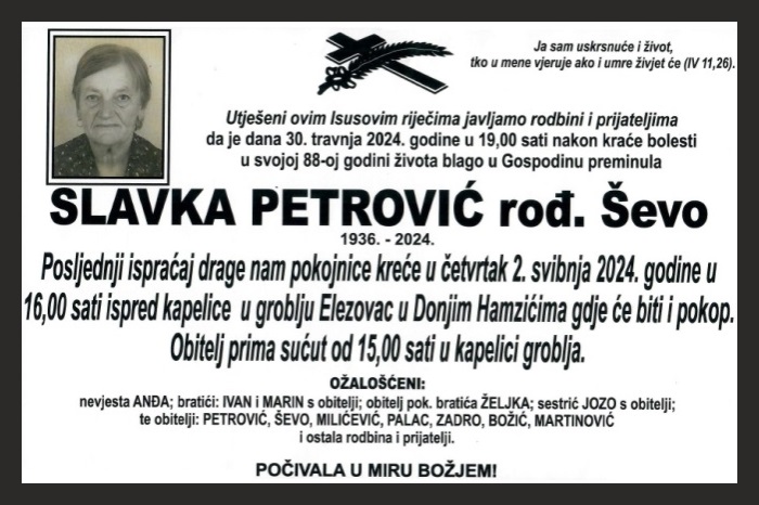 Slavka  Petrović