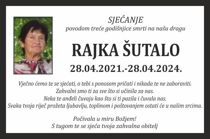 Rajka  Šutalo
