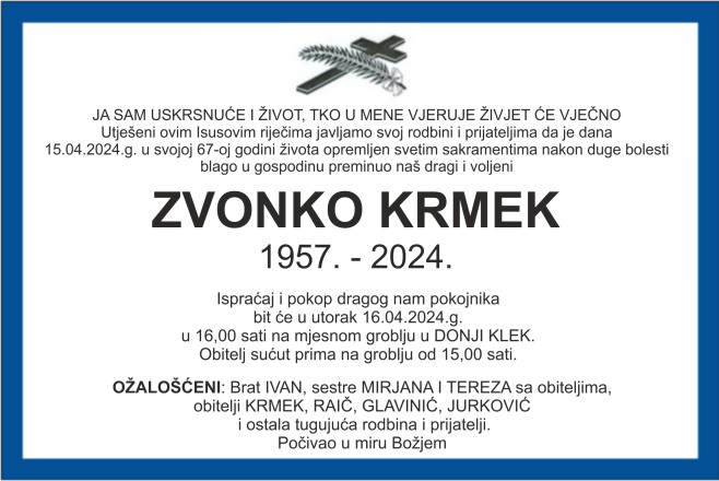 Zvonko  Krmek