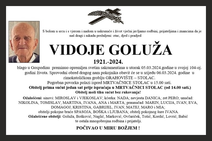 Vidoje  Goluža