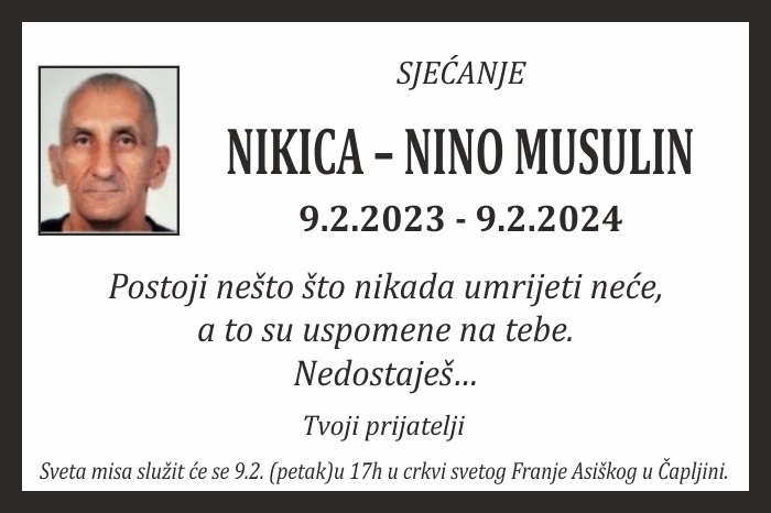 Nikica – Nino  Musulin
