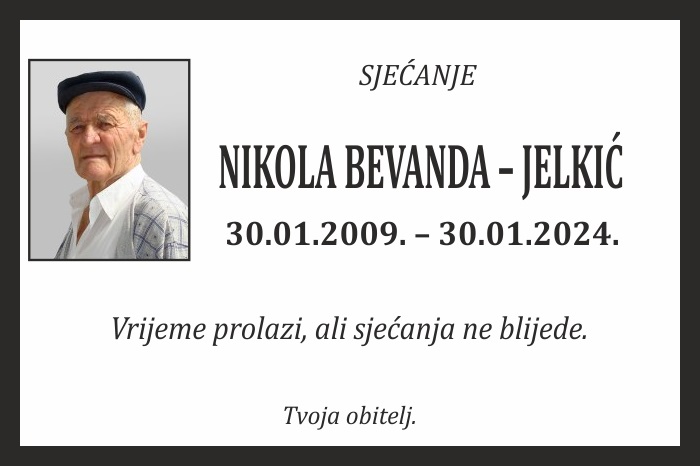 Nikola Bevanda –  Jelkić