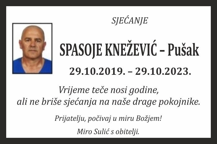 Spasoje Knežević –  Pušak