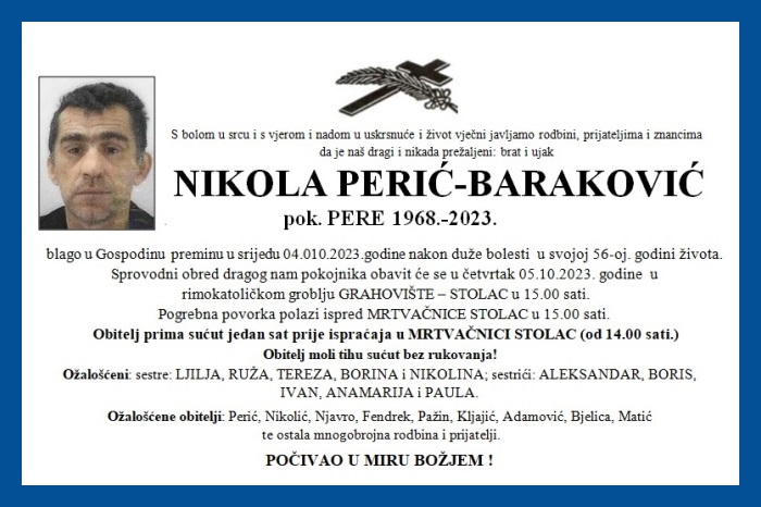 Nikola Perić –  Baraković