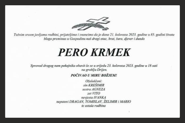 Pero  Krmek