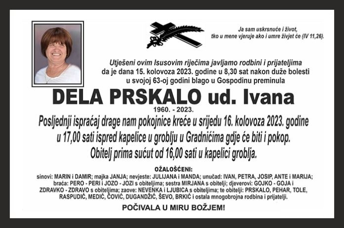 Dela  Prskalo