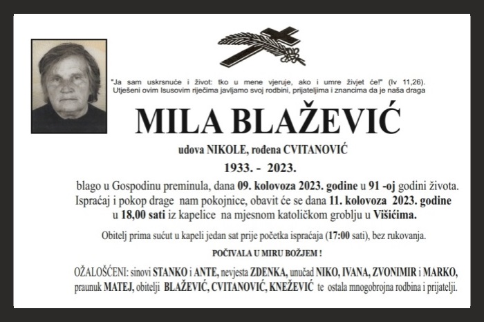 Mila  Blažević