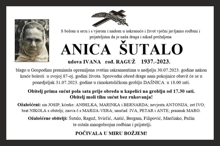 Anica  Šutalo