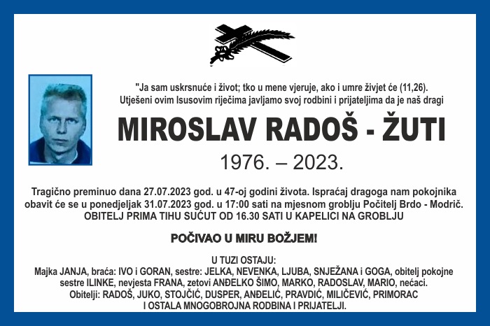 Miroslav Radoš –  Žuti