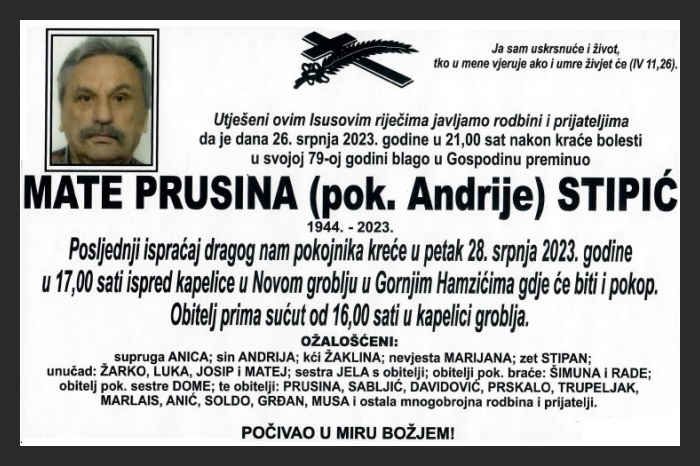 Mate Prusina  Stipić