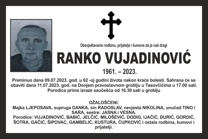 Ranko  Vujadinović