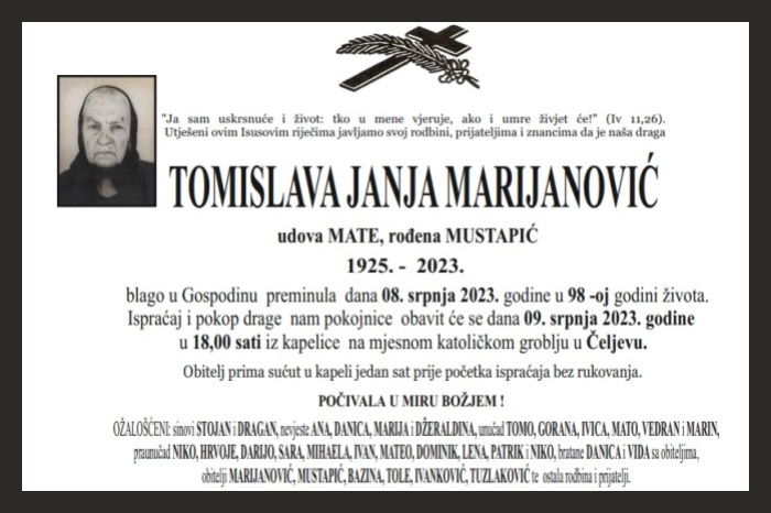Tomislava Janja  Marijanović