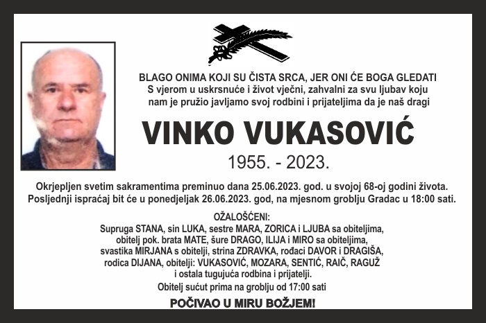 Vinko  Vukasović