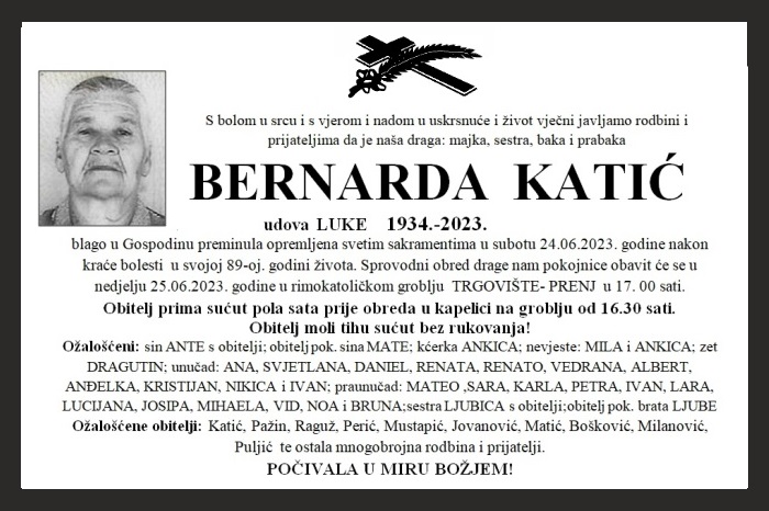 Bernarda  Katić