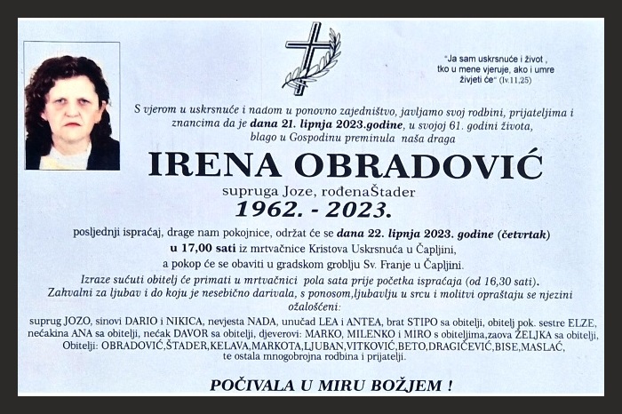 Irena  Obradović
