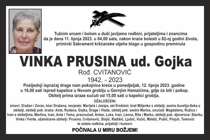 Vinka  Prusina