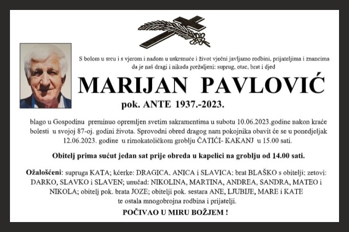 Marijan  Pavlović