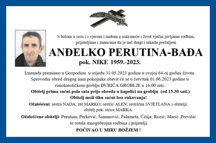 Anđelko Perutina –  Bađa