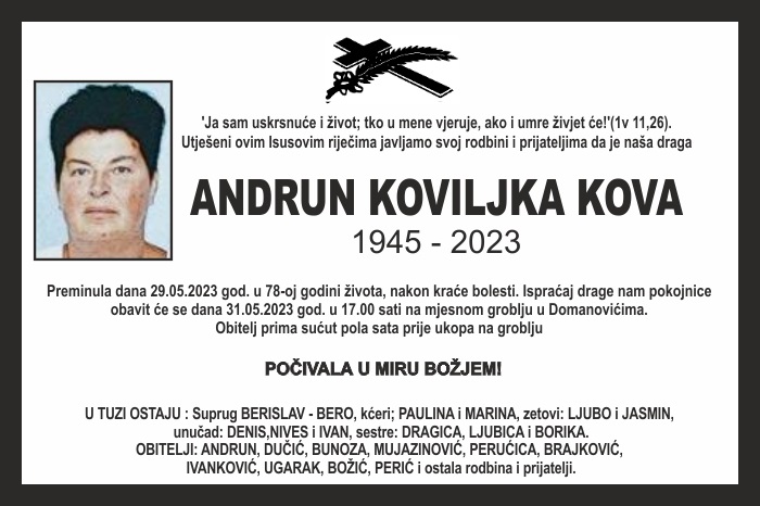 Andrun Koviljka  Kova