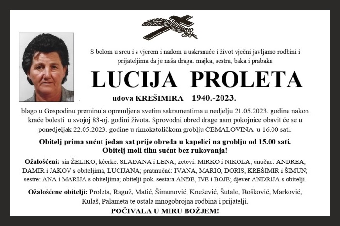 Lucija  Proleta